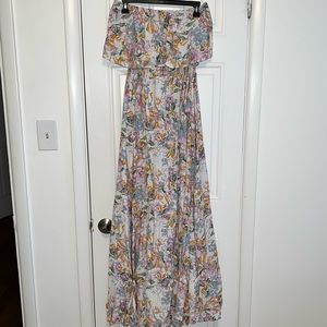 Floral maxi dress